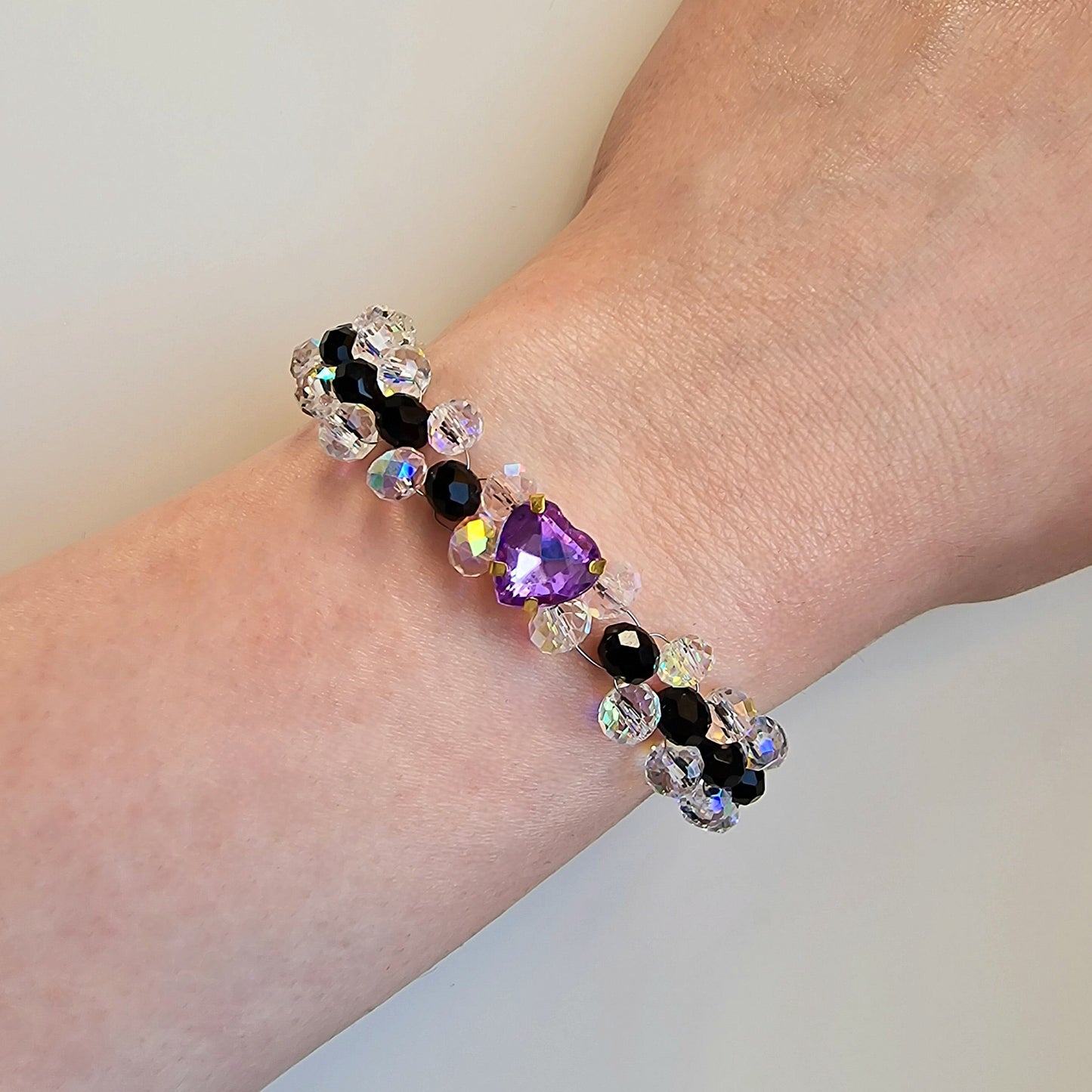 Purple Heart Bracelet