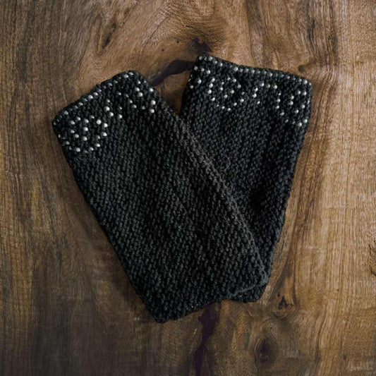 Swirl Pattern Mittens (Merino Wool)