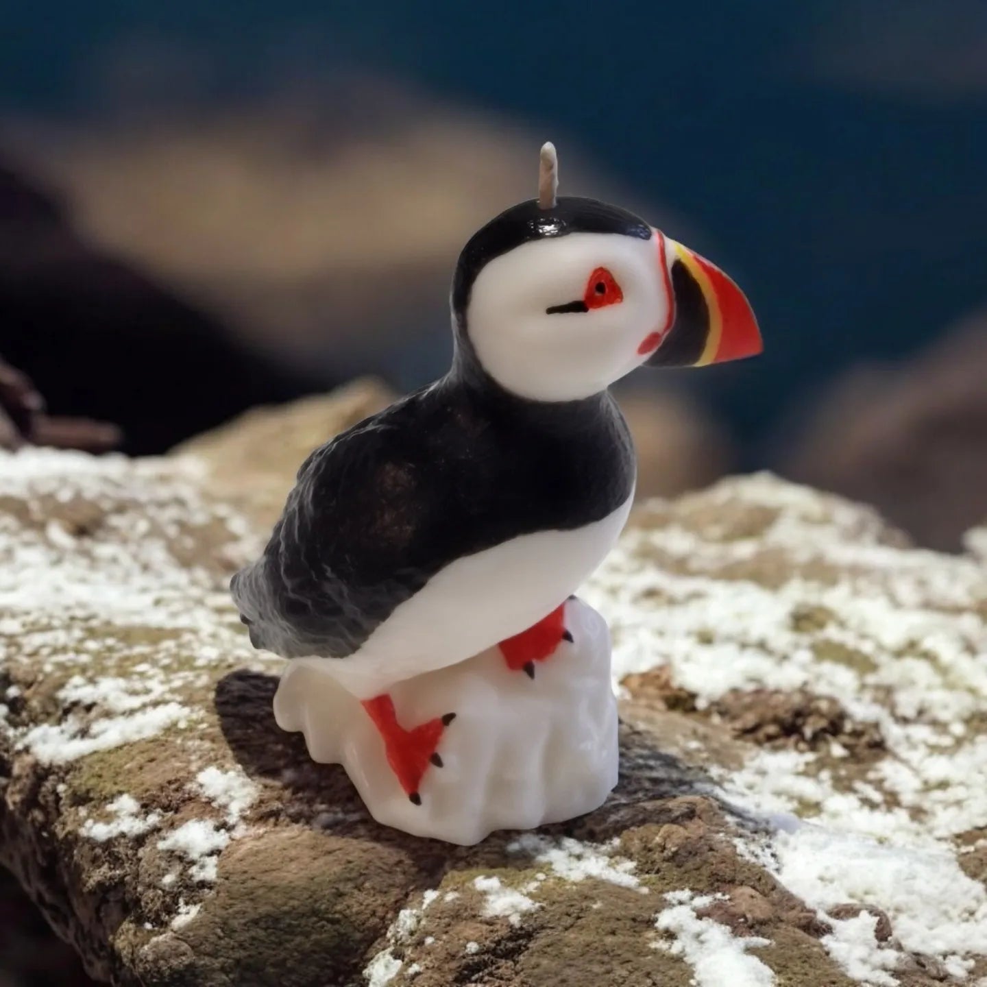 Puffin Candle