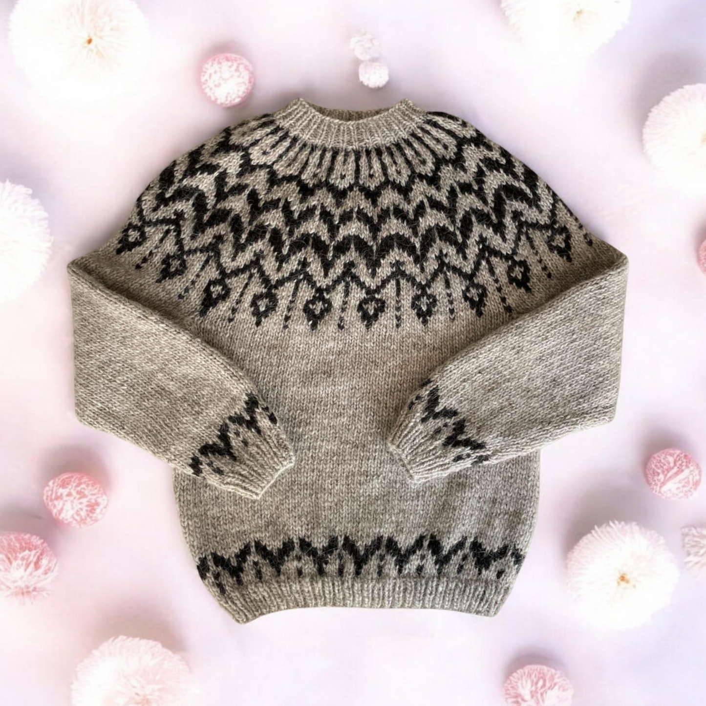 Nordic Snow Sweater (Álafosslopi)