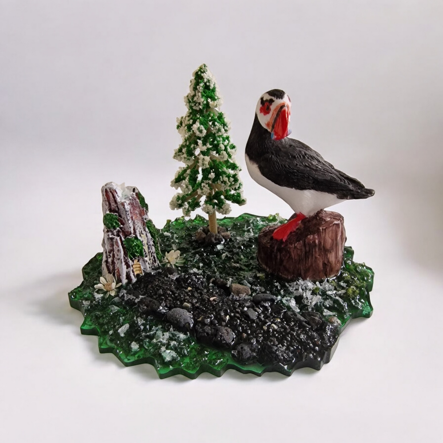 Puffin Diorama