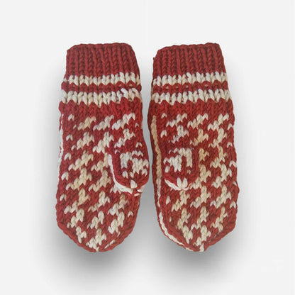 Children Snowflake Mittens
