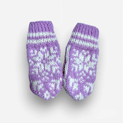 Children Snowflake Mittens