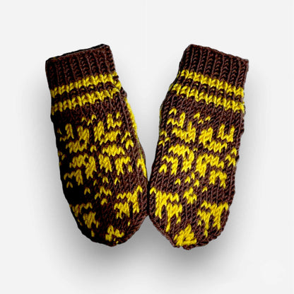 Children Snowflake Mittens