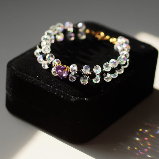 Purple Heart Bracelet
