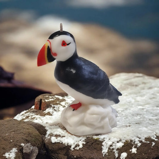 Puffin Candle