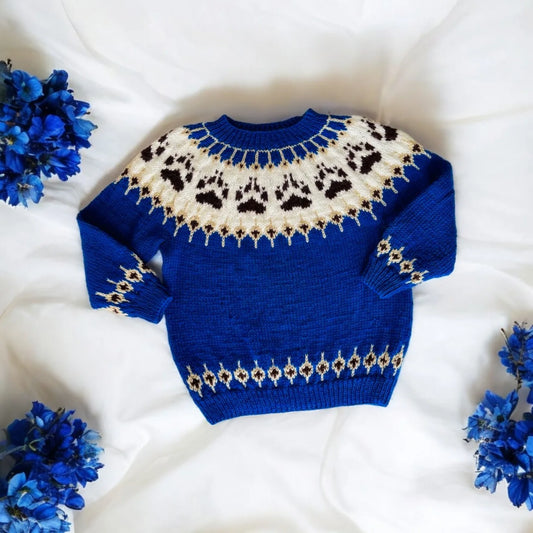 Children Snow Trail Sweater (Merino Wool)