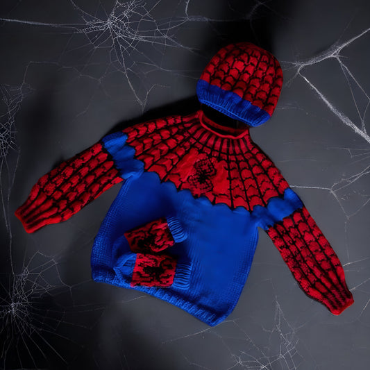 Children Spider Man Sweater