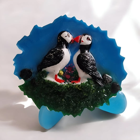 Puffin Souvenir Plate
