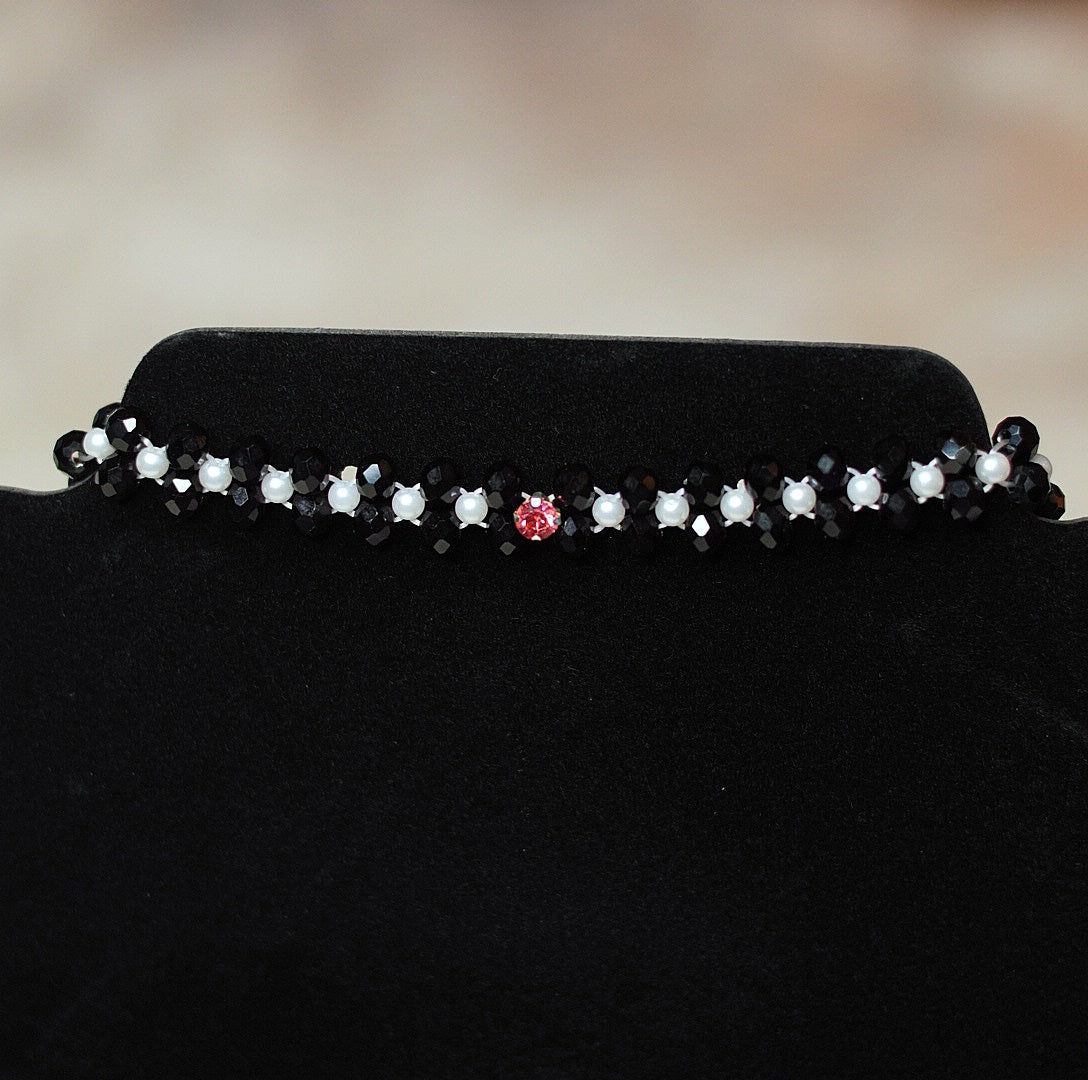 Nocturne Choker and Bracelet