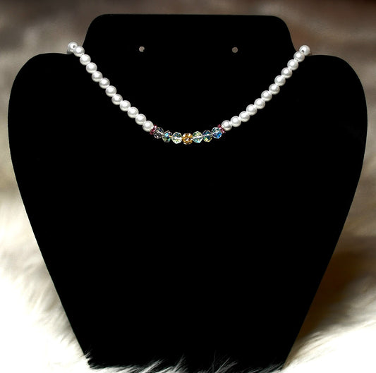 Pearl Necklace and Bracelet