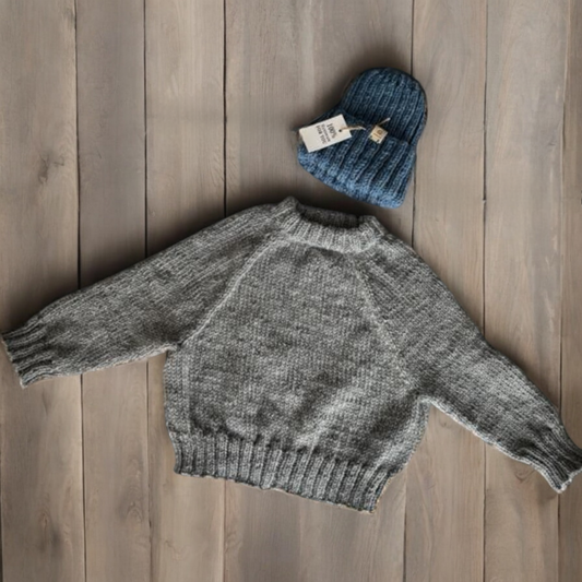 Children Grey Sweater Set