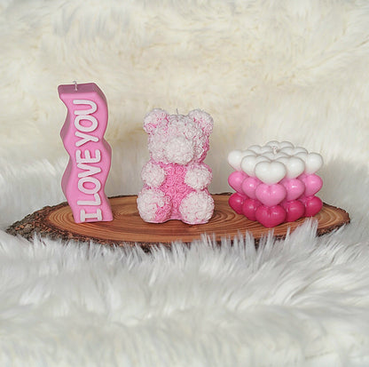 Pink Valentine’s Gift Box Set of 3