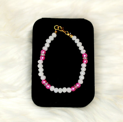 Pink Lady Necklace and Bracelet