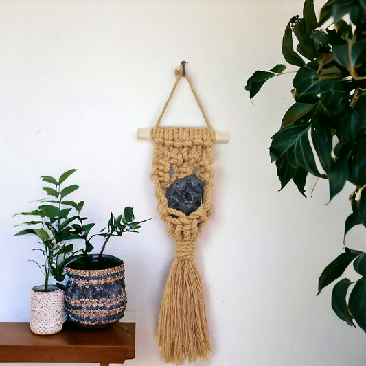 Lava Rock Wall Basket