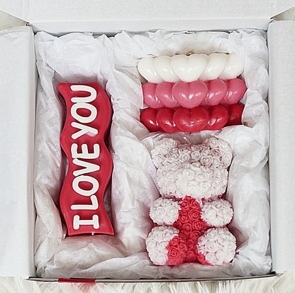 Red Valentine’s Gift Box Set of 3
