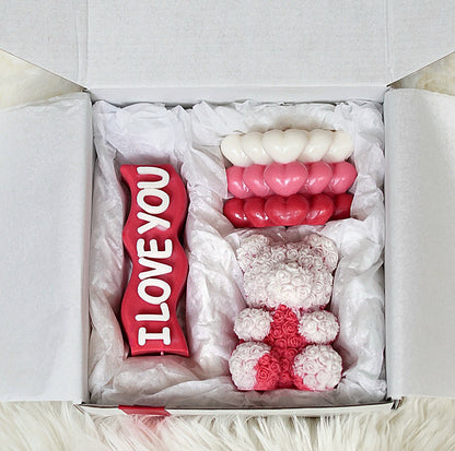 Red Valentine’s Gift Box Set of 3