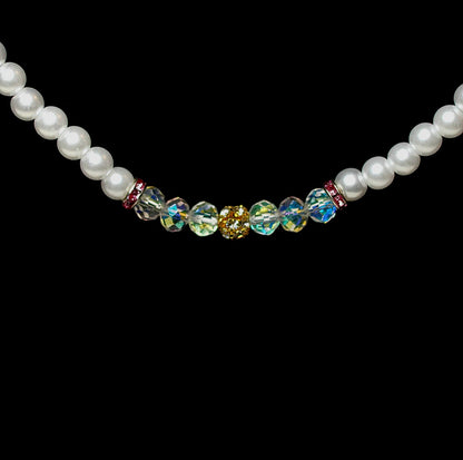 Pearl Necklace and Bracelet