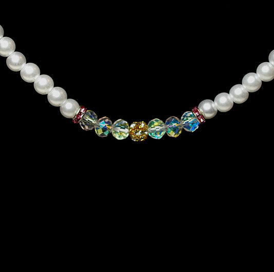 Pearl Necklace and Bracelet