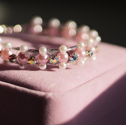 Crystal Shine Bracelet and Earrings