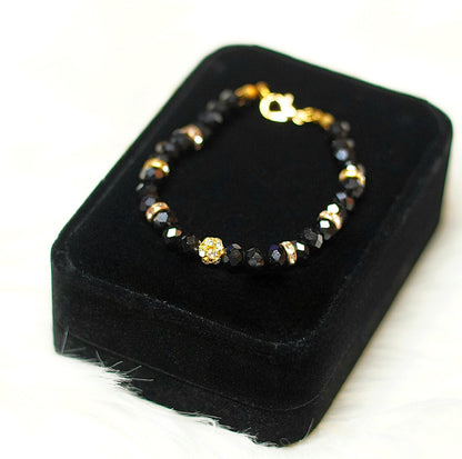 Royal Night Butterfly Necklace and Bracelet