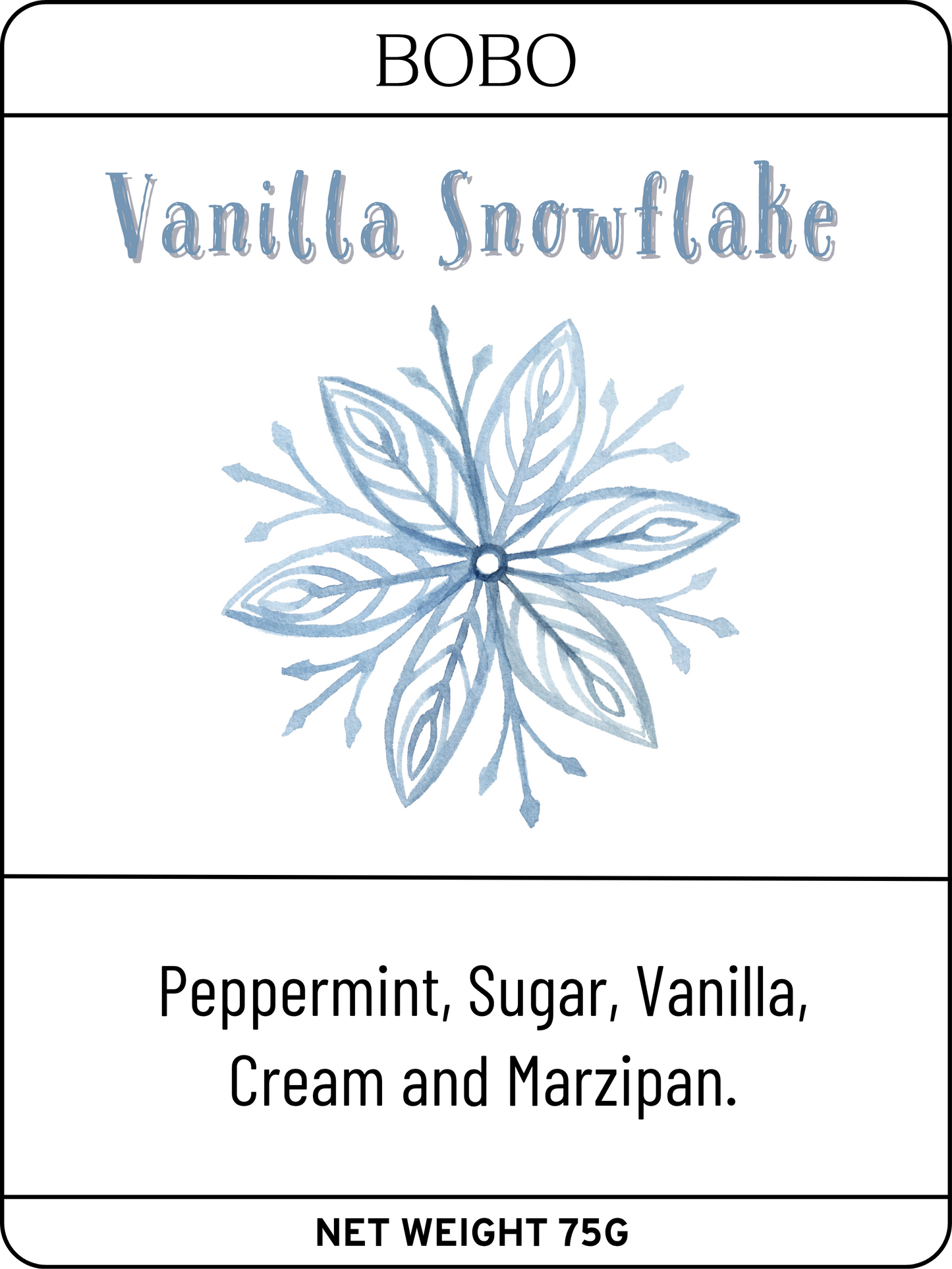 Vanilla Snowflake