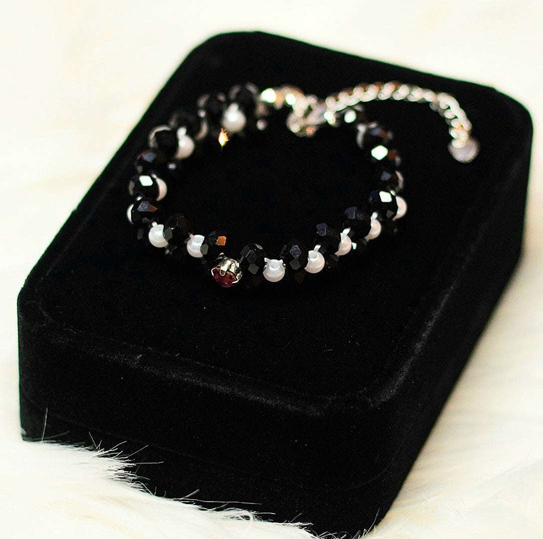 Nocturne Choker and Bracelet