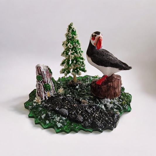Puffin Diorama