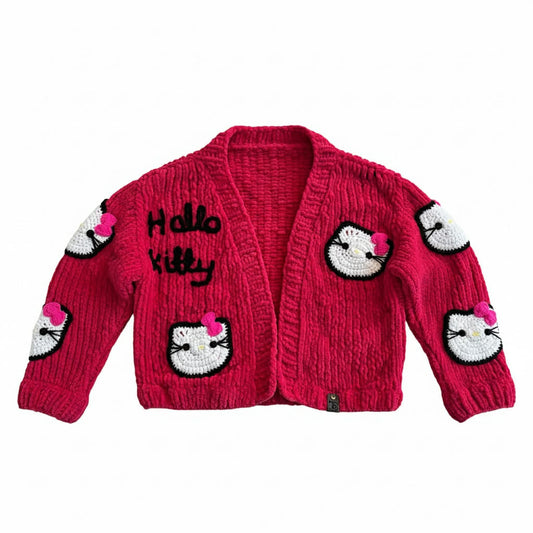 Dziecięcy rozpinany sweter Hello Kitty