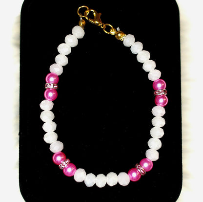 Pink Lady Necklace and Bracelet