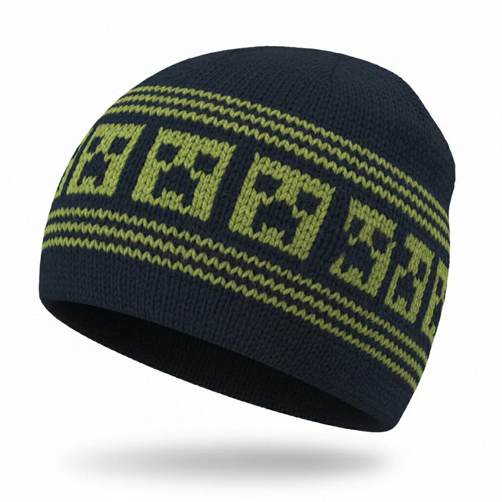 Creeper húfa fyrir börn (ull)