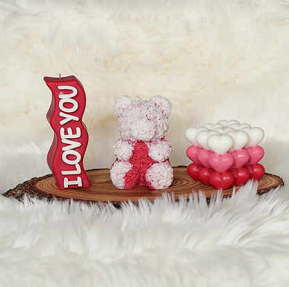 Red Valentine’s Gift Box Set of 3