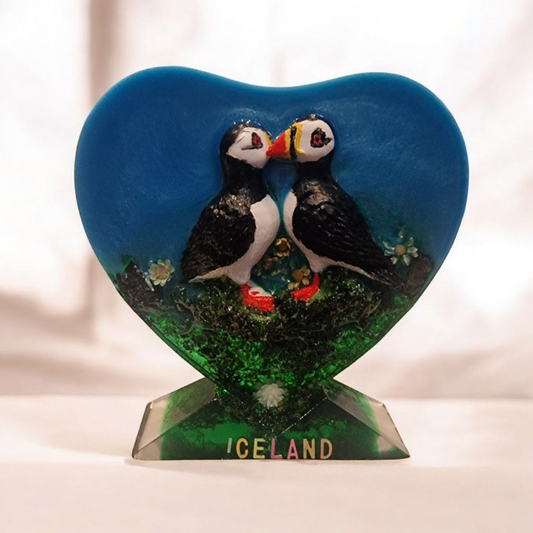 Puffin Heart Display