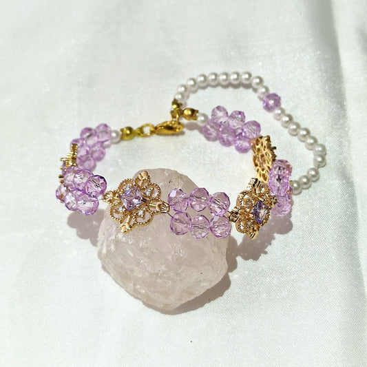 Sparkly Purple Bracelet