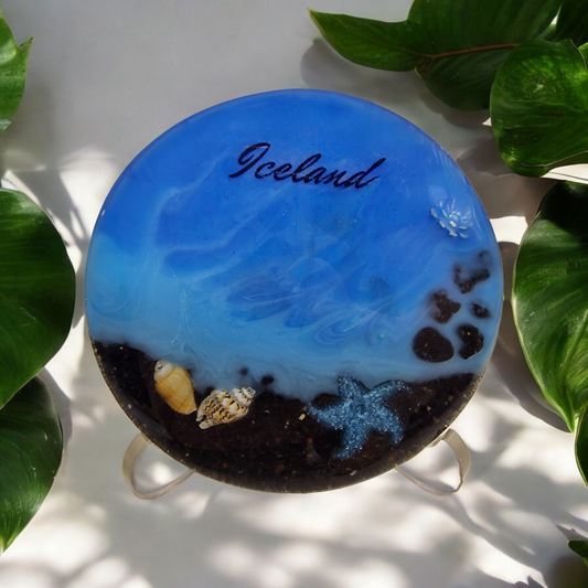 Icelandic Coast Souvenir Plate