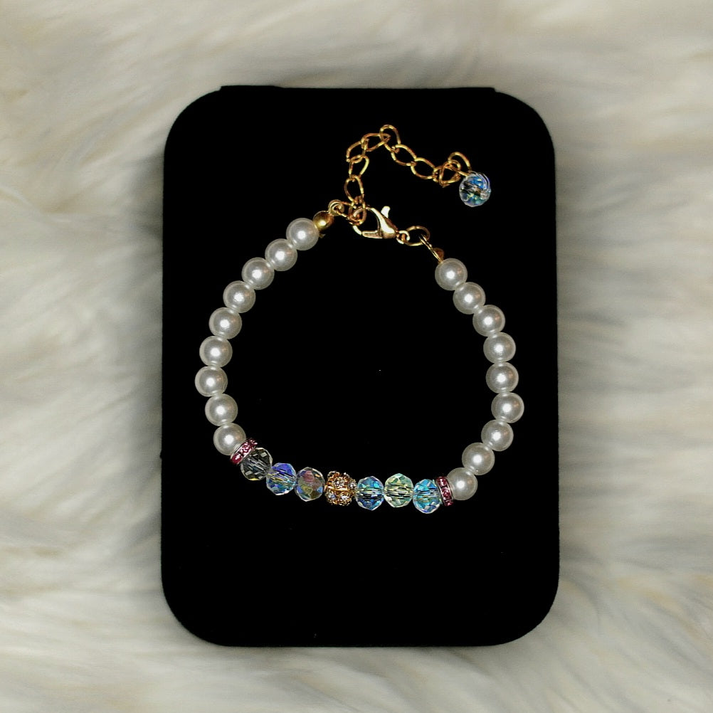 Pearl Necklace and Bracelet