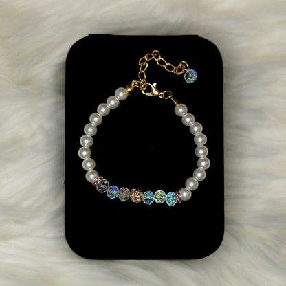 Pearl Necklace and Bracelet