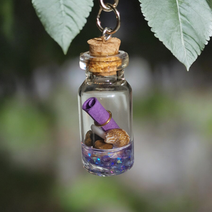 Message in a Bottle Keychain