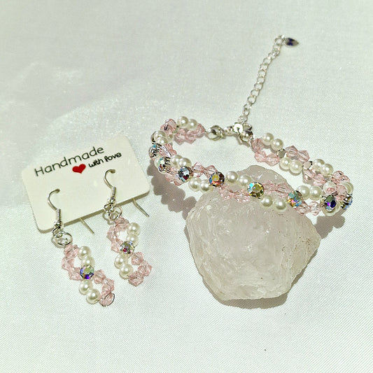 The Luxe Bracelet and Earrings