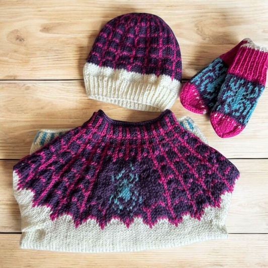 Children Spider Girl Sweater